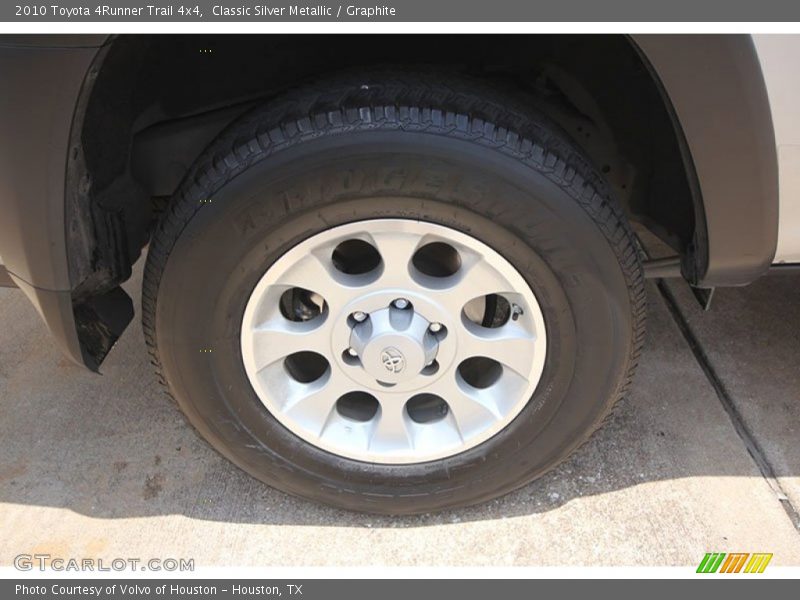 Classic Silver Metallic / Graphite 2010 Toyota 4Runner Trail 4x4