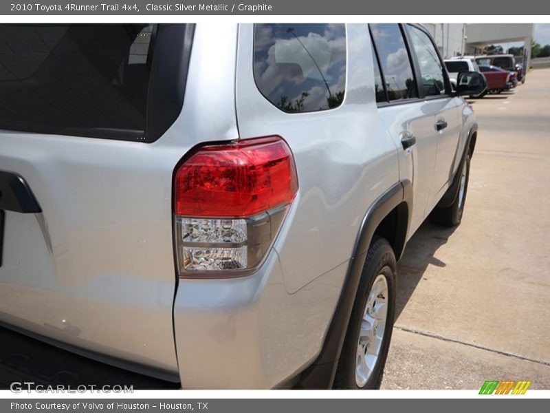 Classic Silver Metallic / Graphite 2010 Toyota 4Runner Trail 4x4