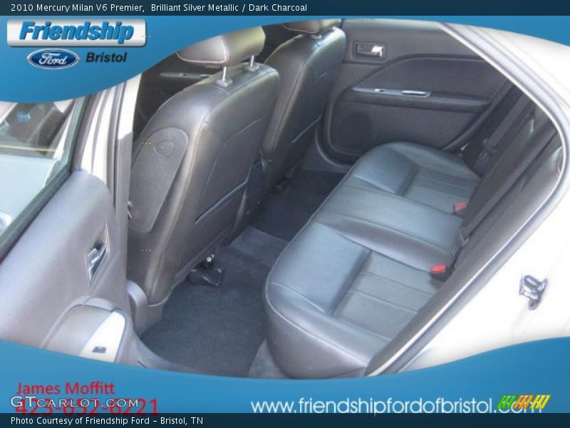 Brilliant Silver Metallic / Dark Charcoal 2010 Mercury Milan V6 Premier