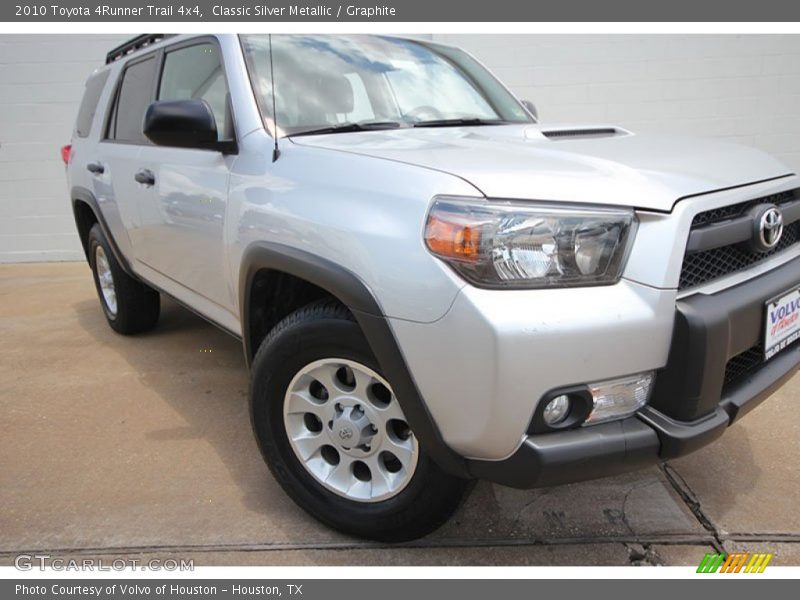 Classic Silver Metallic / Graphite 2010 Toyota 4Runner Trail 4x4