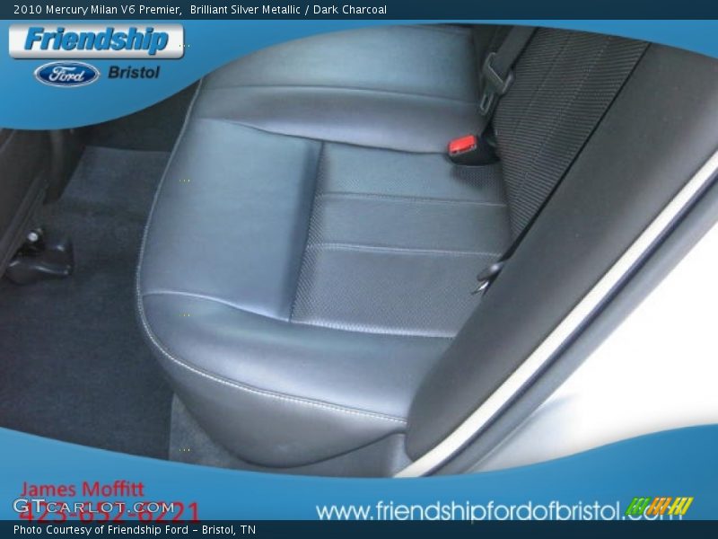 Brilliant Silver Metallic / Dark Charcoal 2010 Mercury Milan V6 Premier