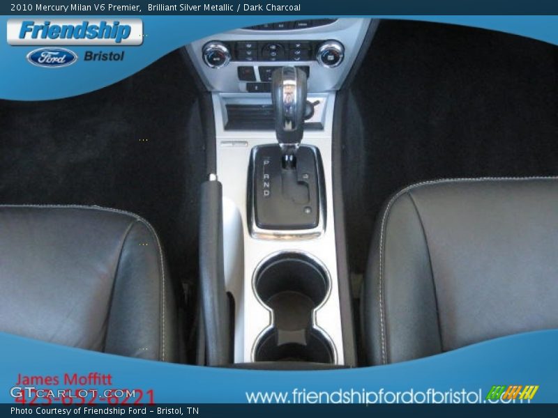 Brilliant Silver Metallic / Dark Charcoal 2010 Mercury Milan V6 Premier
