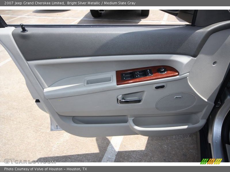 Bright Silver Metallic / Medium Slate Gray 2007 Jeep Grand Cherokee Limited
