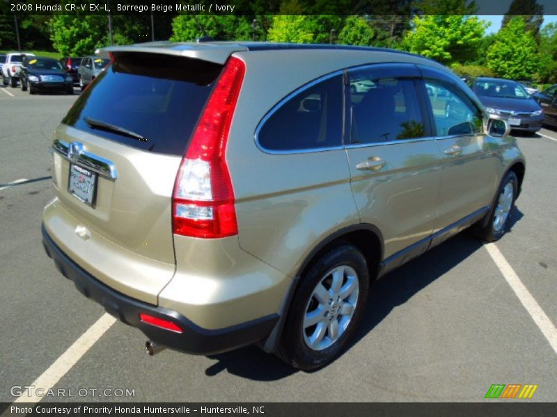 Borrego Beige Metallic / Ivory 2008 Honda CR-V EX-L