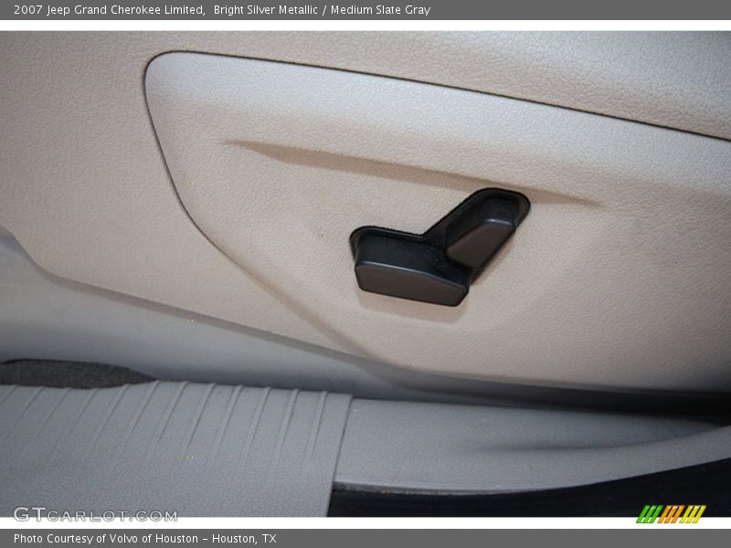 Bright Silver Metallic / Medium Slate Gray 2007 Jeep Grand Cherokee Limited