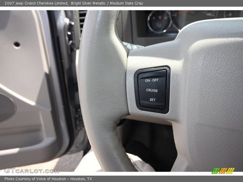 Bright Silver Metallic / Medium Slate Gray 2007 Jeep Grand Cherokee Limited