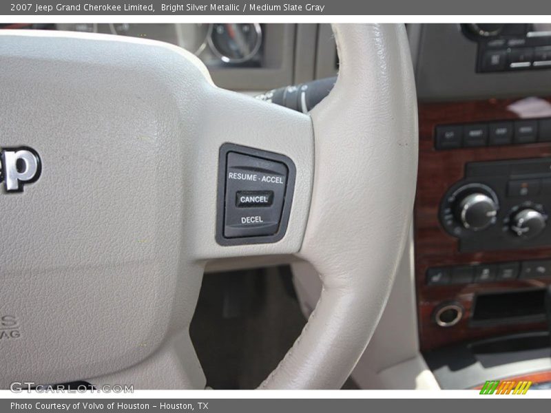 Bright Silver Metallic / Medium Slate Gray 2007 Jeep Grand Cherokee Limited