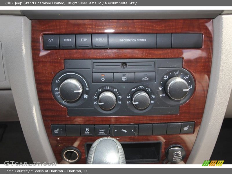 Bright Silver Metallic / Medium Slate Gray 2007 Jeep Grand Cherokee Limited