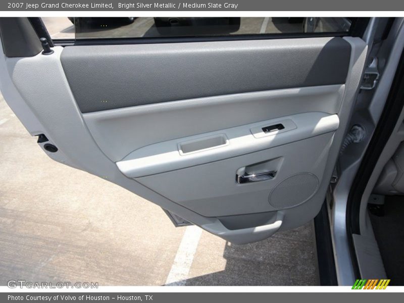 Bright Silver Metallic / Medium Slate Gray 2007 Jeep Grand Cherokee Limited
