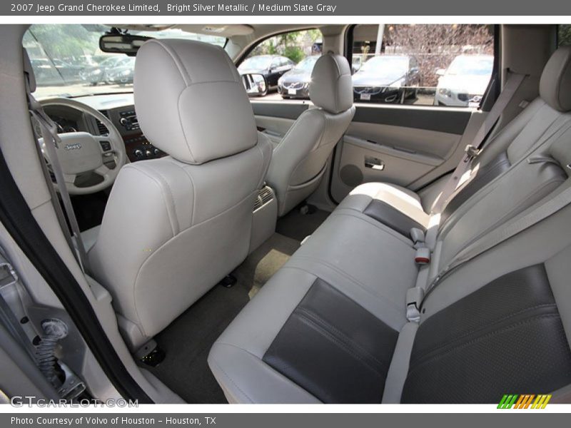Bright Silver Metallic / Medium Slate Gray 2007 Jeep Grand Cherokee Limited