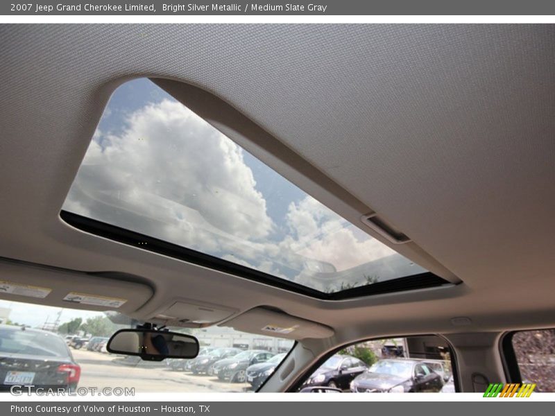 Bright Silver Metallic / Medium Slate Gray 2007 Jeep Grand Cherokee Limited