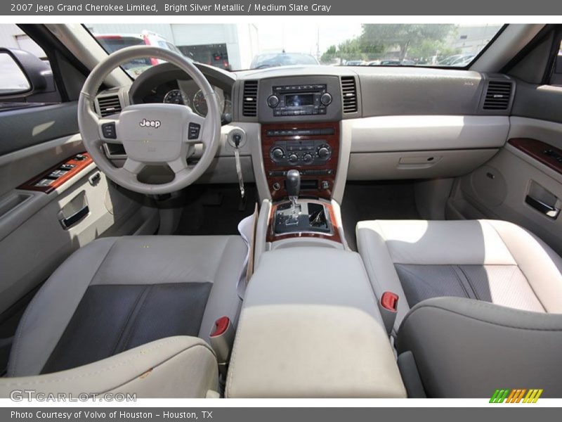 Bright Silver Metallic / Medium Slate Gray 2007 Jeep Grand Cherokee Limited
