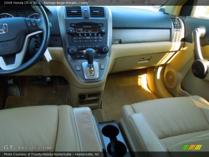 Borrego Beige Metallic / Ivory 2008 Honda CR-V EX-L