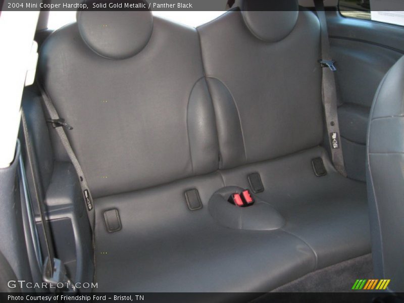 Solid Gold Metallic / Panther Black 2004 Mini Cooper Hardtop