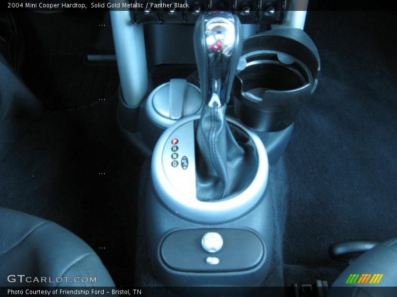 Solid Gold Metallic / Panther Black 2004 Mini Cooper Hardtop