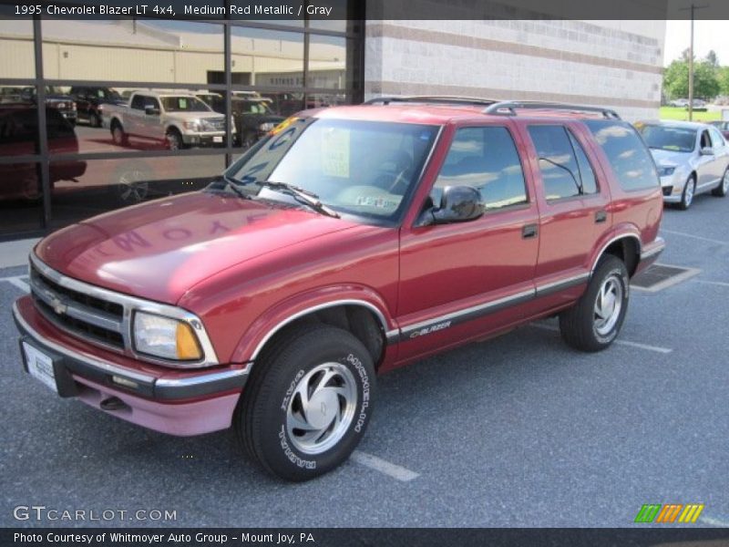 Medium Red Metallic / Gray 1995 Chevrolet Blazer LT 4x4