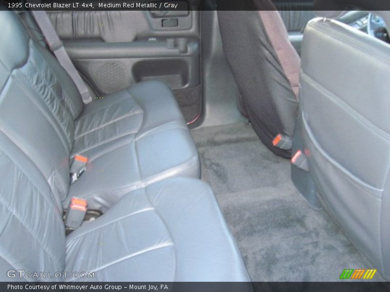 Medium Red Metallic / Gray 1995 Chevrolet Blazer LT 4x4