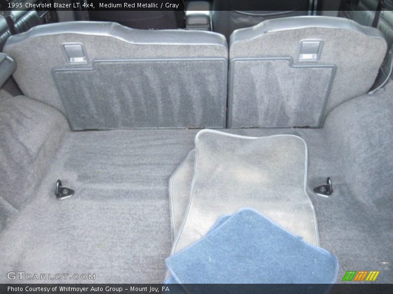 Medium Red Metallic / Gray 1995 Chevrolet Blazer LT 4x4