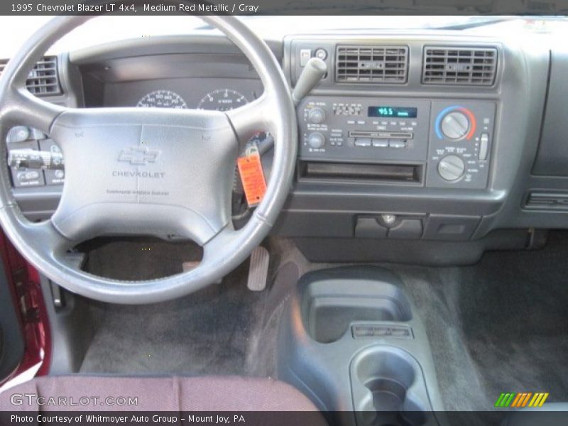 Medium Red Metallic / Gray 1995 Chevrolet Blazer LT 4x4