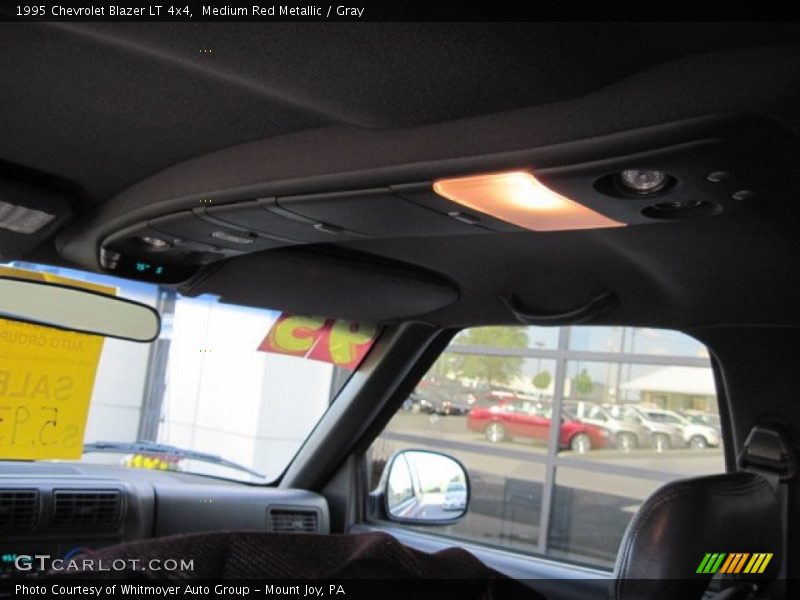 Medium Red Metallic / Gray 1995 Chevrolet Blazer LT 4x4