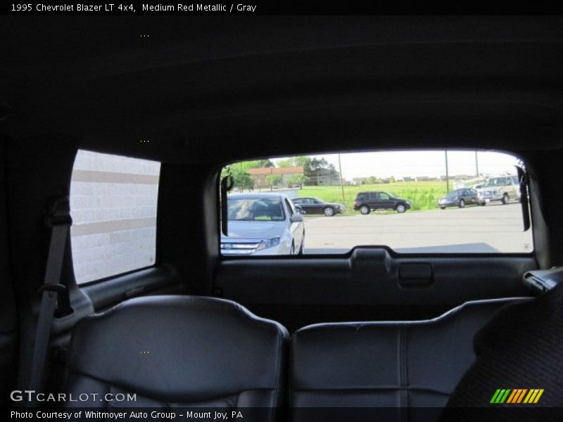 Medium Red Metallic / Gray 1995 Chevrolet Blazer LT 4x4