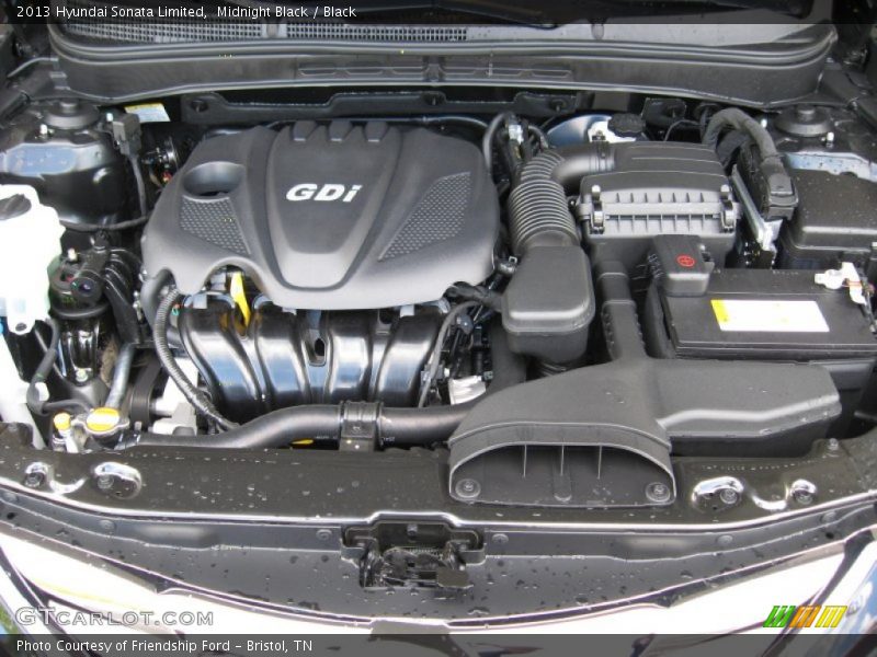 Midnight Black / Black 2013 Hyundai Sonata Limited