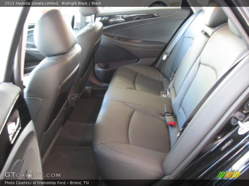 Midnight Black / Black 2013 Hyundai Sonata Limited