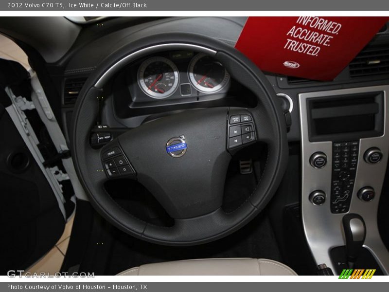  2012 C70 T5 Steering Wheel