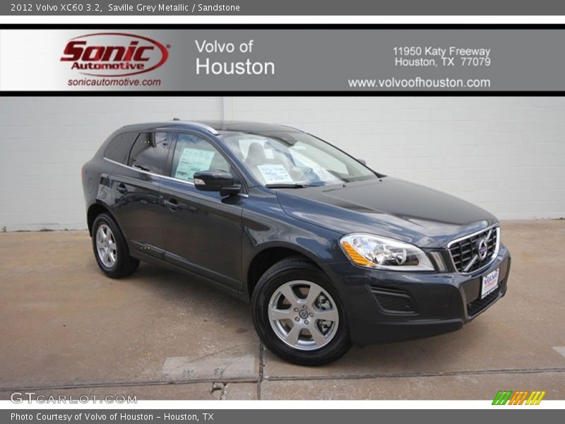 Saville Grey Metallic / Sandstone 2012 Volvo XC60 3.2