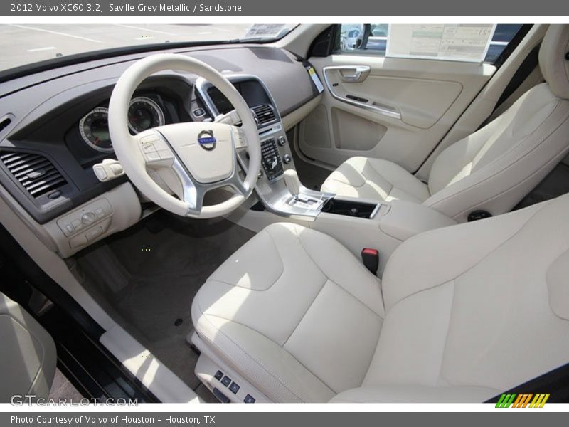 Saville Grey Metallic / Sandstone 2012 Volvo XC60 3.2