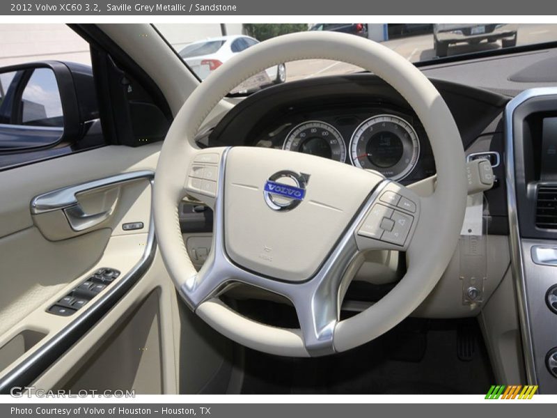 Saville Grey Metallic / Sandstone 2012 Volvo XC60 3.2
