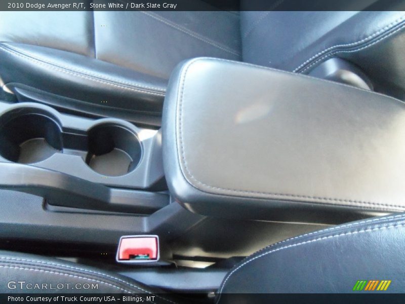Stone White / Dark Slate Gray 2010 Dodge Avenger R/T