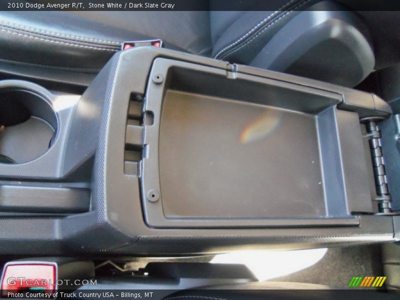 Stone White / Dark Slate Gray 2010 Dodge Avenger R/T