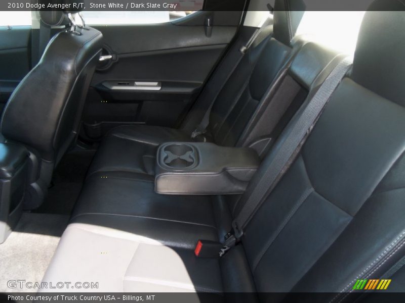 Stone White / Dark Slate Gray 2010 Dodge Avenger R/T