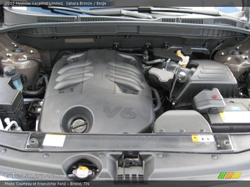 Sahara Bronze / Beige 2012 Hyundai Veracruz Limited