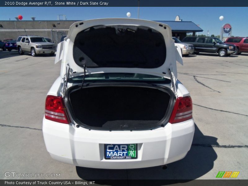 Stone White / Dark Slate Gray 2010 Dodge Avenger R/T