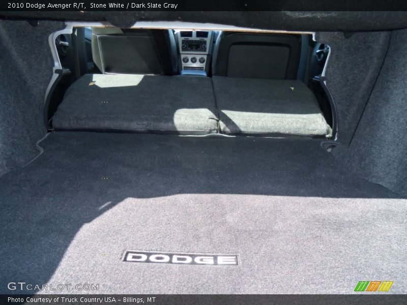 Stone White / Dark Slate Gray 2010 Dodge Avenger R/T