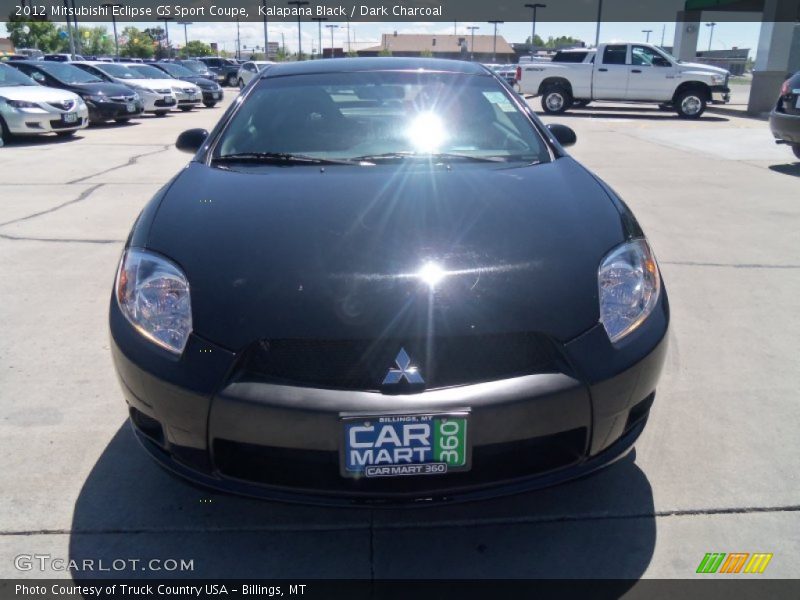 Kalapana Black / Dark Charcoal 2012 Mitsubishi Eclipse GS Sport Coupe