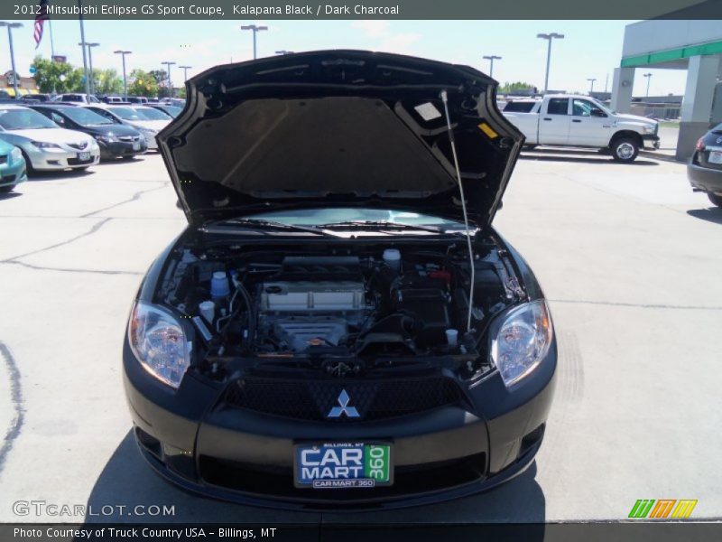 Kalapana Black / Dark Charcoal 2012 Mitsubishi Eclipse GS Sport Coupe