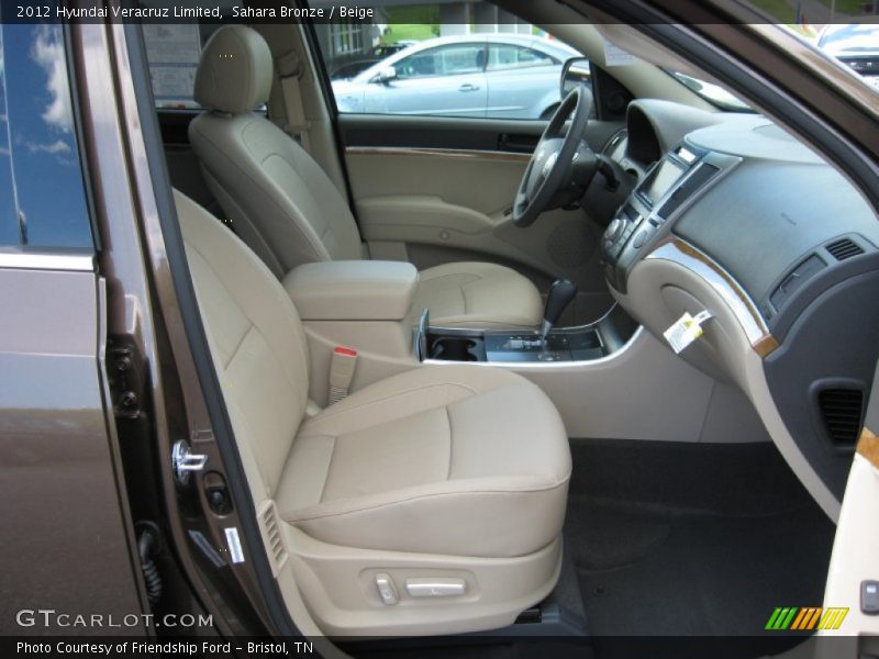 Sahara Bronze / Beige 2012 Hyundai Veracruz Limited