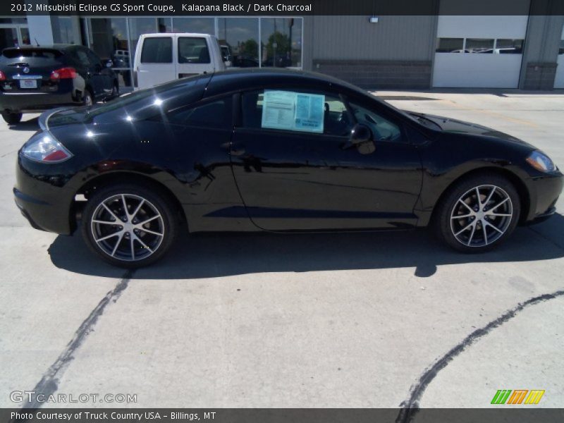 Kalapana Black / Dark Charcoal 2012 Mitsubishi Eclipse GS Sport Coupe