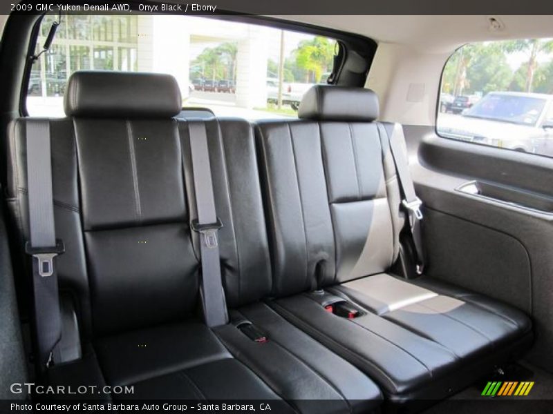 Onyx Black / Ebony 2009 GMC Yukon Denali AWD