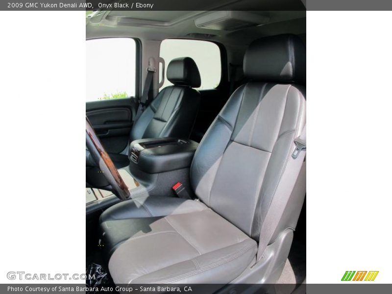 Onyx Black / Ebony 2009 GMC Yukon Denali AWD