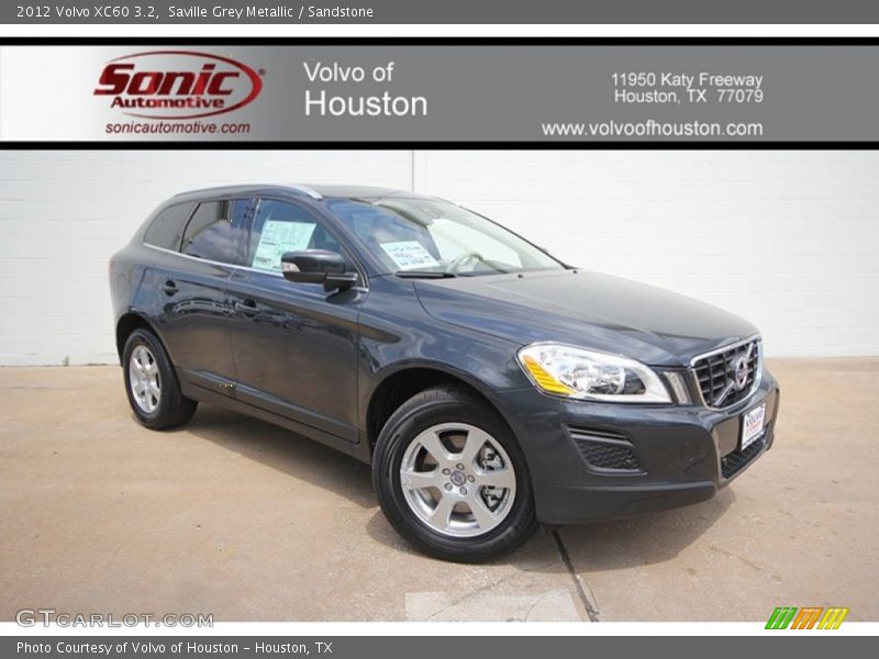 Saville Grey Metallic / Sandstone 2012 Volvo XC60 3.2