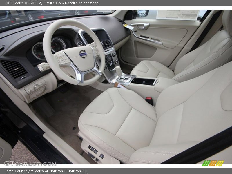 Saville Grey Metallic / Sandstone 2012 Volvo XC60 3.2