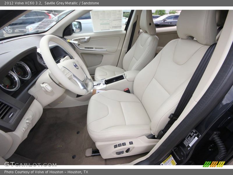 Saville Grey Metallic / Sandstone 2012 Volvo XC60 3.2