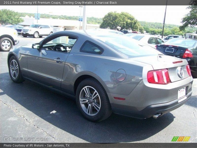 Sterling Gray Metallic / Charcoal Black 2011 Ford Mustang V6 Premium Coupe