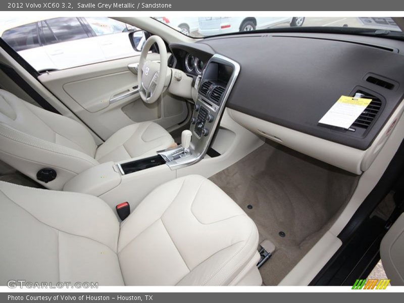 Saville Grey Metallic / Sandstone 2012 Volvo XC60 3.2