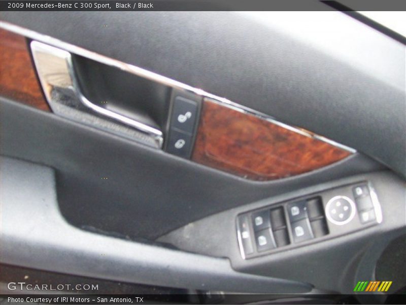 Black / Black 2009 Mercedes-Benz C 300 Sport