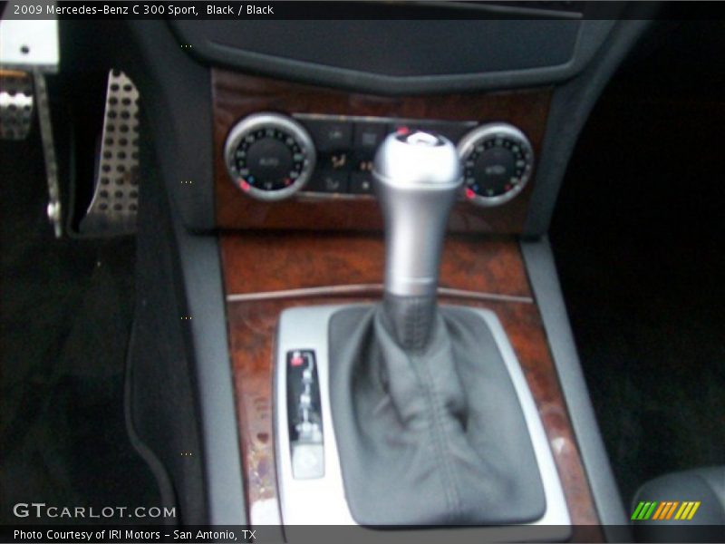 Black / Black 2009 Mercedes-Benz C 300 Sport